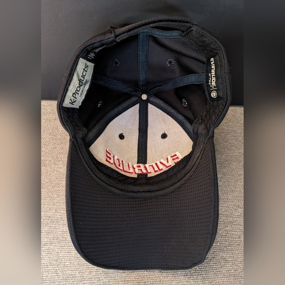 EVINRUDE MOTORS HAT BLACK STRAPBACK ONE SIZE - Picture 6 of 9